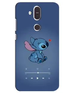 Чехол для Nokia 8.1 (2018) с картинкой «Музыкальный Stitch» Чехол для Nokia 8.1 (2018) с картинкой «Музыкальный Stitch»