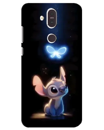 Чехол для Nokia 8.1 (2018) с картинкой «Сияющий Стич»