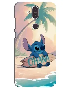 Чехол для Nokia 8.1 (2018) с картинкой «Стич на серфе» Чехол для Nokia 8.1 (2018) с картинкой «Стич на серфе»