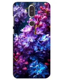 Чохол для Nokia 8.1 (2018) з картинкою «Бузковий цвіт»