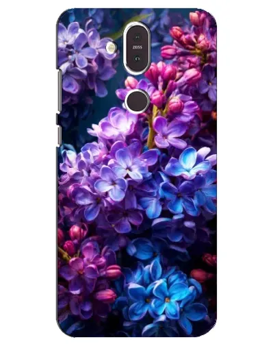 Чохол для Nokia 8.1 (2018) з картинкою «Бузковий цвіт» Чохол для Nokia 8.1 (2018) з картинкою «Бузковий цвіт»
