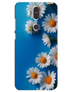 Чохол для Nokia 8.1 (2018) з картинкою «Білосніжні маргаритки»