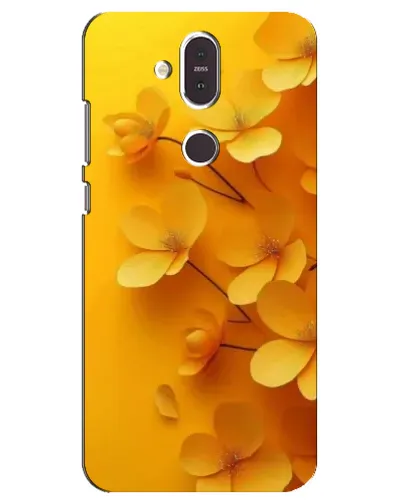 Чохол для Nokia 8.1 (2018) з картинкою «Золоті пелюстки» Чохол для Nokia 8.1 (2018) з картинкою «Золоті пелюстки»