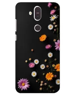 Чохол для Nokia 8.1 (2018) з картинкою «Квіткова композиція»