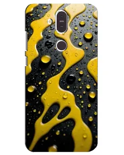 Чохол для Nokia 8.1 (2018) з картинкою «Рідке жовте золото»