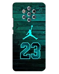Чохол для Nokia 9 з картинкою «Jordan Cyan 23»