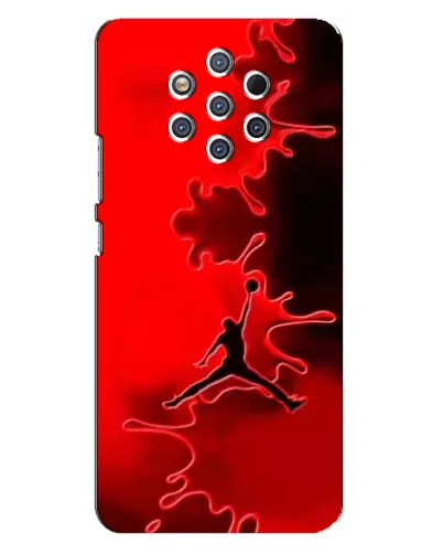 Чохол для Nokia 9 з картинкою «Jordan Red Smoke»