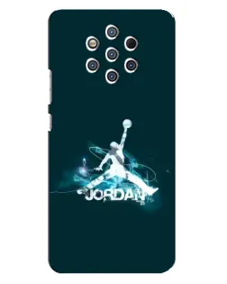 Чохол для Nokia 9 з картинкою «Jordan Blue Fire»