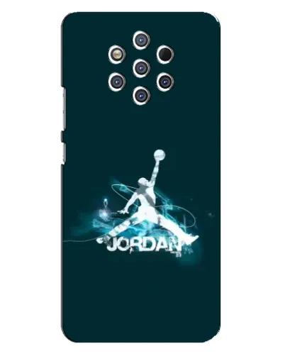 Чохол для Nokia 9 з картинкою «Jordan Blue Fire»