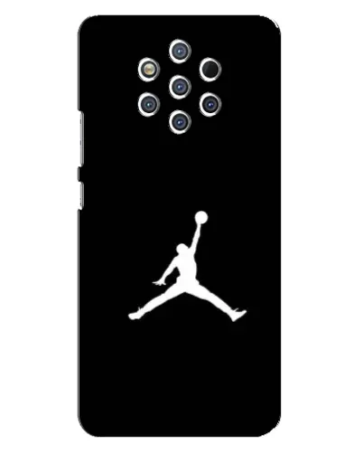 Чохол для Nokia 9 з картинкою «Jordan Silhouette»