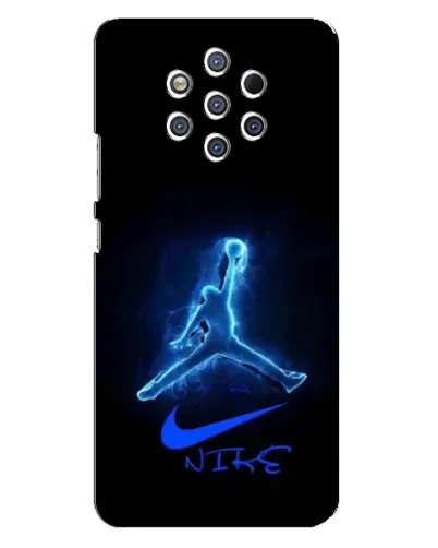 Чохол для Nokia 9 з картинкою «Jordan Neon Blue»