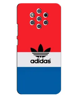 Чохол для Nokia 9 з картинкою «Ретро блоки Adidas»