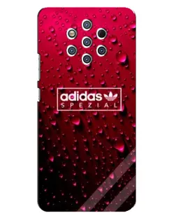 Чохол для Nokia 9 з картинкою «Adidas Gold Marble»