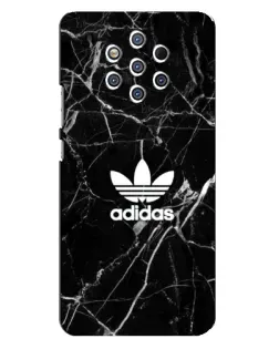 Чохол для Nokia 9 з картинкою «Білий мармур Adidas»