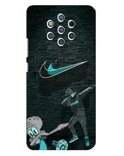 Чохол для Nokia 9 з картинкою «Спортивний арт Nike»