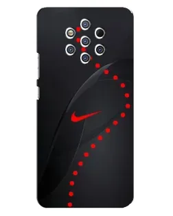 Чехол для Nokia 9 с картинкой «Абстрактный дизайн Nike»