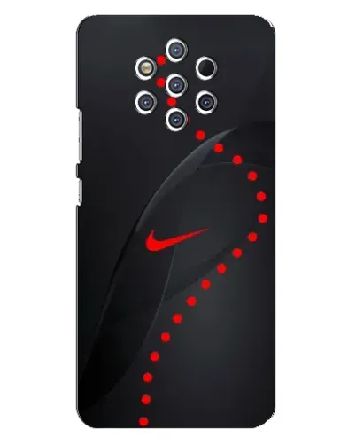 Чехол для Nokia 9 с картинкой «Абстрактный дизайн Nike»