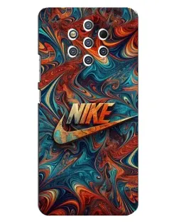 Чехол для Nokia 9 с картинкой «Nike в абстракции»