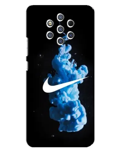 Чехол для Nokia 9 с картинкой «Nike и синий дым»