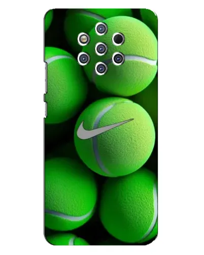 Чехол для Nokia 9 с картинкой «Теннисные мячи Найк»
