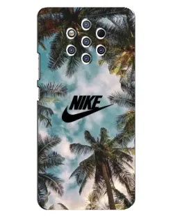 Чохол для Nokia 9 з картинкою «Тропічний принт Nike»