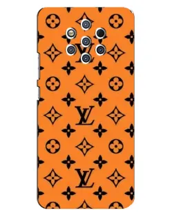 Чохол для Nokia 9 з картинкою «Помаранчевий стиль LV»