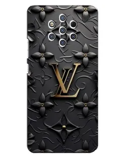 Чохол для Nokia 9 з картинкою «Шкіряна текстура LV»