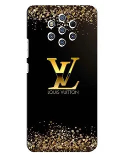 Чохол для Nokia 9 з картинкою «LV — золоті іскри»