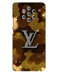 Чохол для Nokia 9 з картинкою «Камуфляжний Louis Vuitton»