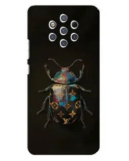Чохол для Nokia 9 з картинкою «LV — мармуровий принт»