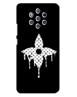 Чохол для Nokia 9 з картинкою «Квіткова монограма»