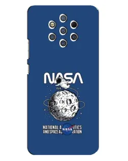 Чехол для Nokia 9 с картинкой «NASA — лунная миссия»