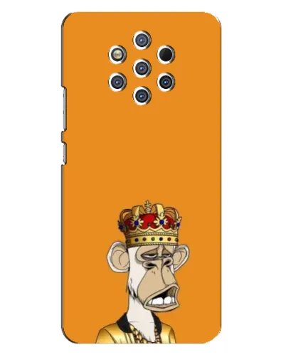Чохол для Nokia 9 з картинкою «Золота мавпа Bored Ape» Чохол для Nokia 9 з картинкою «Золота мавпа Bored Ape»