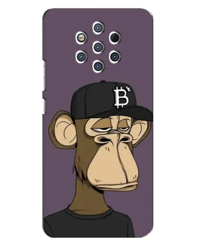 Чохол для Nokia 9 з картинкою «Bored Ape в кепці» Чохол для Nokia 9 з картинкою «Bored Ape в кепці»