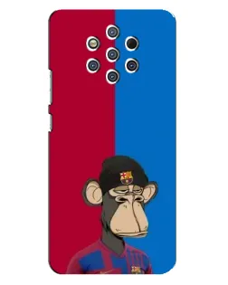 Чохол для Nokia 9 з картинкою «Bored Ape — фанат Барси»