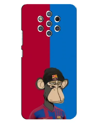Чохол для Nokia 9 з картинкою «Bored Ape — фанат Барси» Чохол для Nokia 9 з картинкою «Bored Ape — фанат Барси»