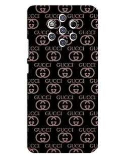 Чехол для Nokia 9 с картинкой «Классическая монограмма Gucci»