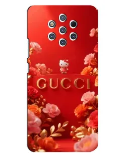 Чехол для Nokia 9 с картинкой «Gucci — золотой сад»