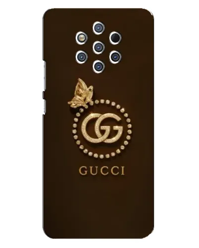 Чехол для Nokia 9 с картинкой «Gucci — золотая бабочка»