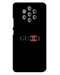 Чехол для Nokia 9 с картинкой «Gucci — красный градиент»