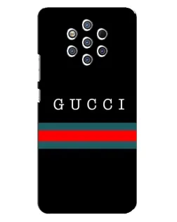 Чехол для Nokia 9 с картинкой «Gucci — красный пояс»