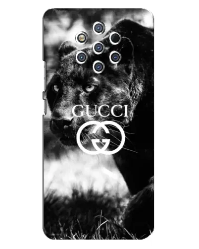 Чехол для Nokia 9 с картинкой «Gucci — дикая природа» Чехол для Nokia 9 с картинкой «Gucci — дикая природа»