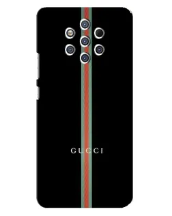 Чехол для Nokia 9 с картинкой «Gucci — строгая линия»