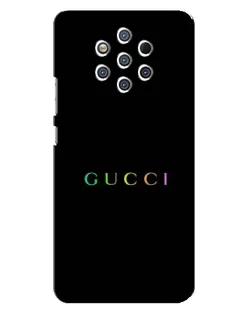 Чехол для Nokia 9 с картинкой «Gucci — неоновый минимализм»