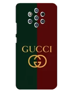 Чехол для Nokia 9 с картинкой «Gucci — темно-зеленый градиент»