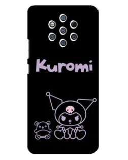 Чохол для Nokia 9 з картинкою «Kuromi — чорний мінімалізм» Чохол для Nokia 9 з картинкою «Kuromi — чорний мінімалізм»