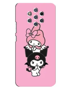 Чохол для Nokia 9 з картинкою «My Melody та Kuromi» Чохол для Nokia 9 з картинкою «My Melody та Kuromi»