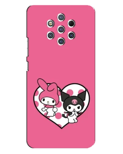 Чохол для Nokia 9 з картинкою «Kuromi та My Melody»