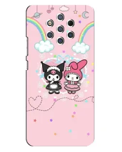 Чохол для Nokia 9 з картинкою «My Melody та Kuromi» Чохол для Nokia 9 з картинкою «My Melody та Kuromi»