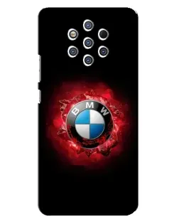 Чохол для Nokia 9 з картинкою «Логотип BMW — спалах»